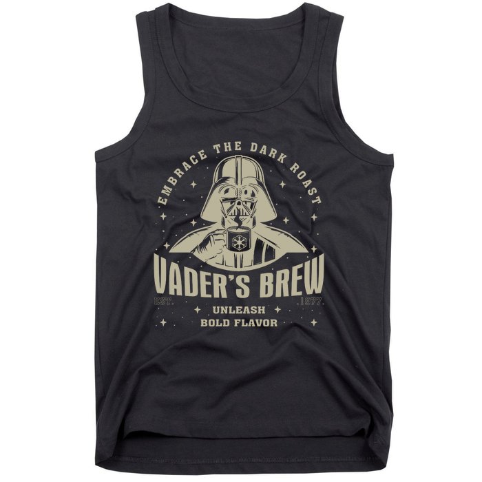 Embrace The Dark Brew Est 1977 Darth Tank Top