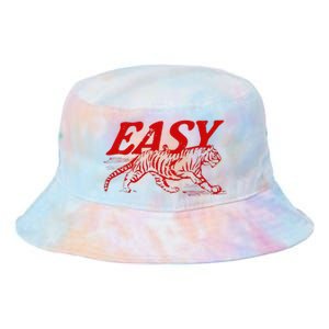 Easy Tiger Distressed Graphic Tie Dye Newport Bucket Hat