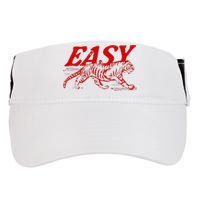 Easy Tiger Distressed Graphic Adult Drive Performance Visor