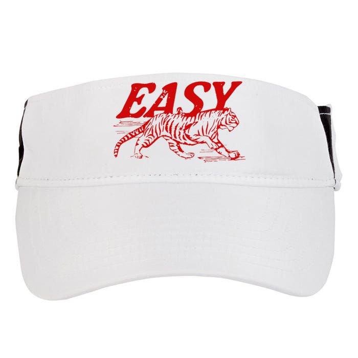 Easy Tiger Distressed Graphic Adult Drive Performance Visor