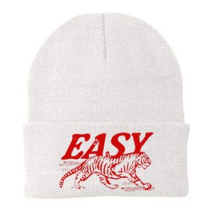 Easy Tiger Distressed Graphic Knit Cap Winter Beanie