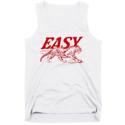 Easy Tiger Distressed Graphic Tank Top