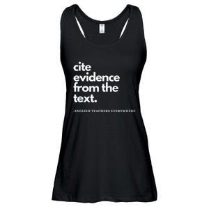 English Teacher Ela Cite Evidence From The Text Ladies Essential Flowy Tank