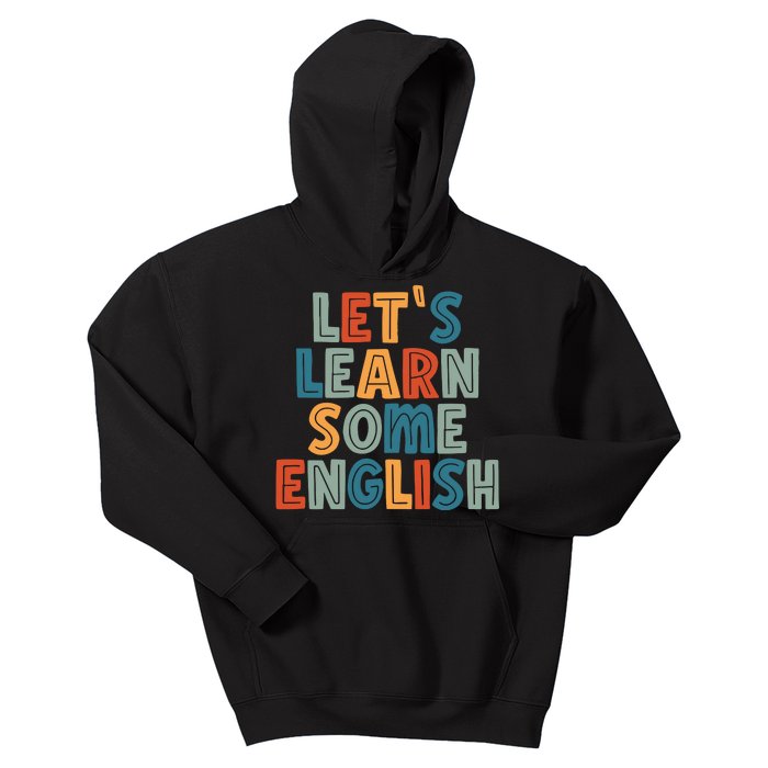 Esl Teacher English Second Language Teacher Kids Hoodie