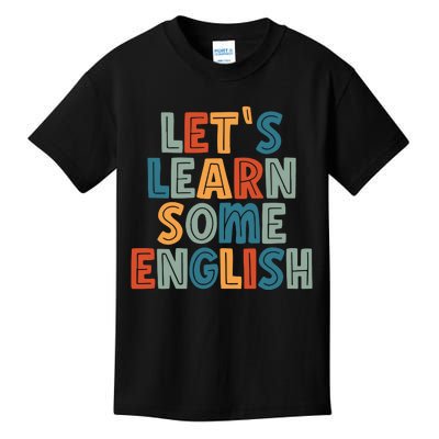 Esl Teacher English Second Language Teacher Kids T-Shirt