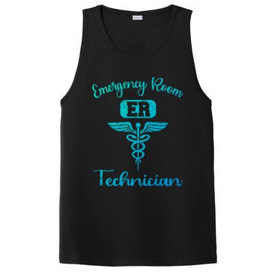 Er Tech Emergency Room Technologists Technicians Gift PosiCharge Competitor Tank