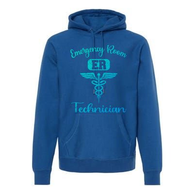 Er Tech Emergency Room Technologists Technicians Gift Premium Hoodie