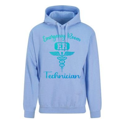 Er Tech Emergency Room Technologists Technicians Gift Unisex Surf Hoodie