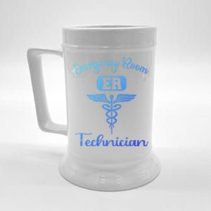 Er Tech Emergency Room Technologists Technicians Gift Beer Stein