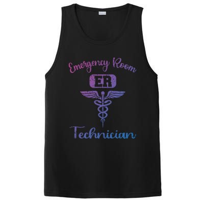 Er Tech Emergency Room Technologists Technicians Gift PosiCharge Competitor Tank