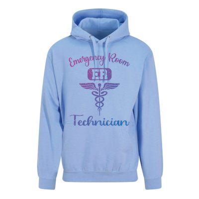 Er Tech Emergency Room Technologists Technicians Gift Unisex Surf Hoodie