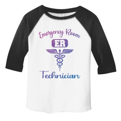 Er Tech Emergency Room Technologists Technicians Gift Toddler Fine Jersey T-Shirt