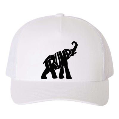 Elehphant Trump Yupoong Adult 5-Panel Trucker Hat