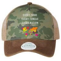 Every Tribe Every Tongue Every Nation Revelation Legacy Tie Dye Trucker Hat
