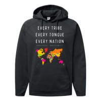 Every Tribe Every Tongue Every Nation Revelation Performance Fleece Hoodie