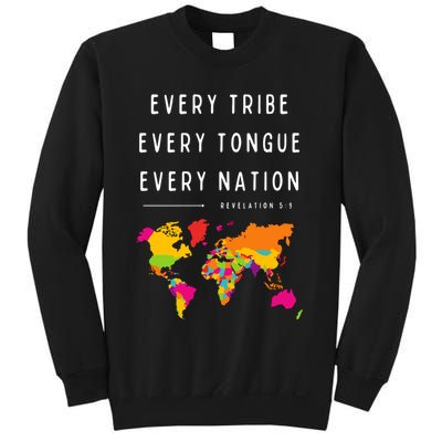 Every Tribe Every Tongue Every Nation Revelation Sweatshirt