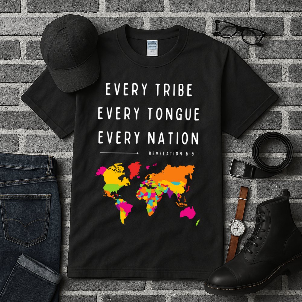 Every Tribe Every Tongue Every Nation Revelation Tall T-Shirt