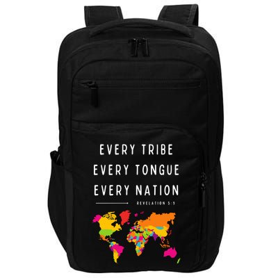 Every Tribe Every Tongue Every Nation Revelation Impact Tech Backpack