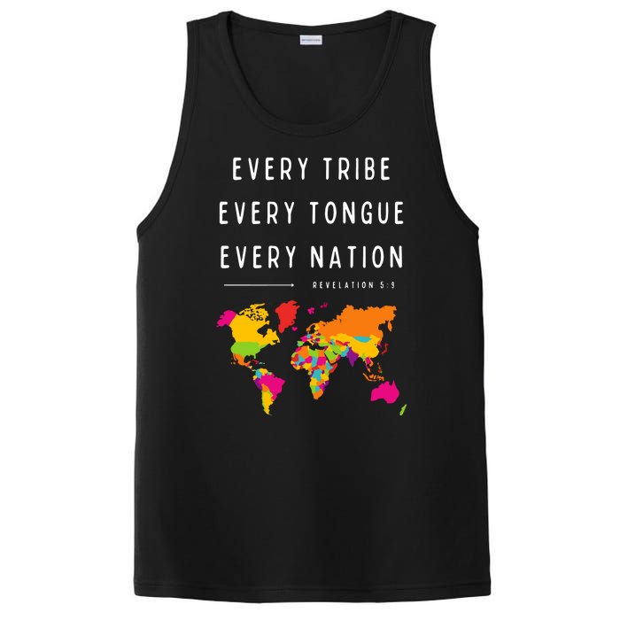 Every Tribe Every Tongue Every Nation Revelation PosiCharge Competitor Tank