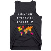 Every Tribe Every Tongue Every Nation Revelation Tank Top