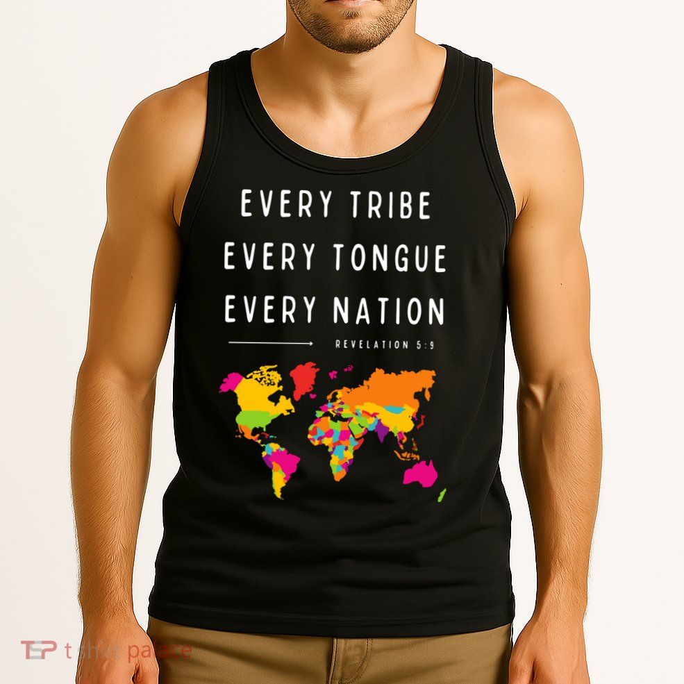 Every Tribe Every Tongue Every Nation Revelation Tank Top