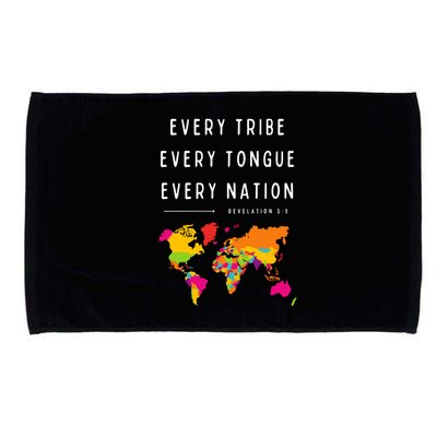 Every Tribe Every Tongue Every Nation Revelation Microfiber Hand Towel