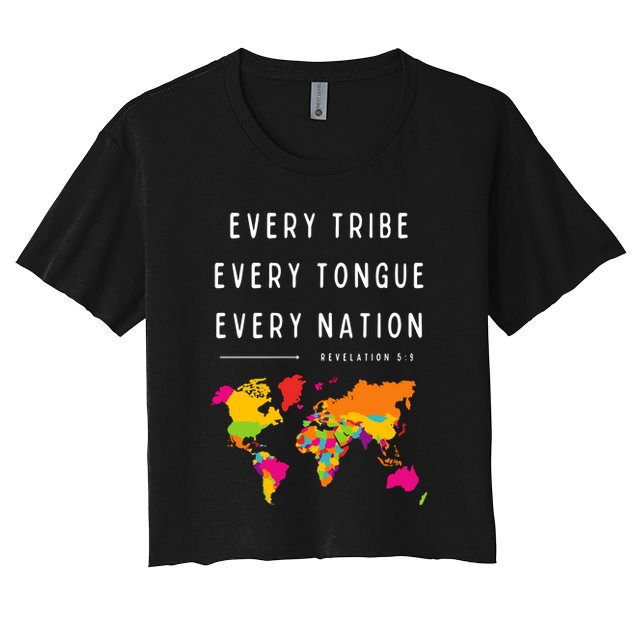 Every Tribe Every Tongue Every Nation Revelation Crop Top
