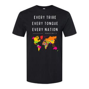 Every Tribe Every Tongue Every Nation Revelation Softstyle CVC T-Shirt