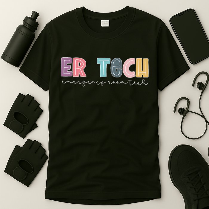 Er Tech Emergency Room Technician Emergency Room Tech Er Tec T-Shirt