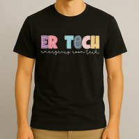Er Tech Emergency Room Technician Emergency Room Tech Er Tec T-Shirt