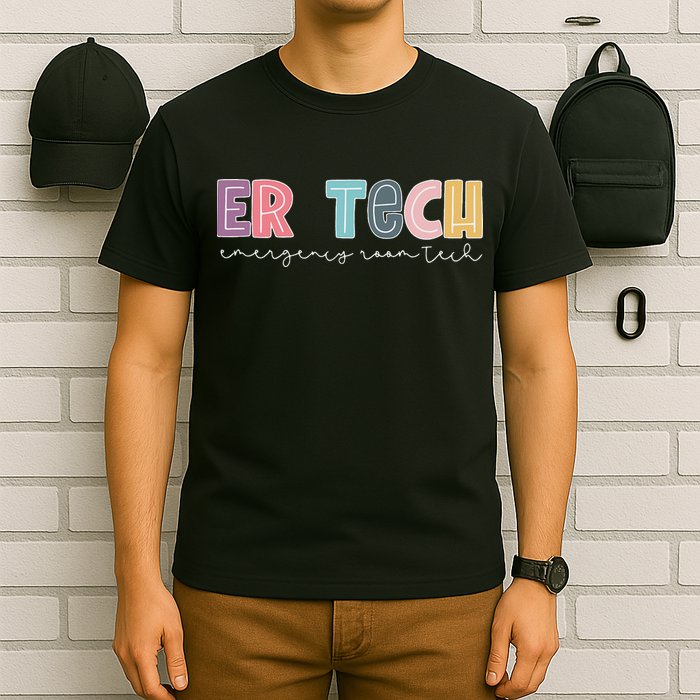 Er Tech Emergency Room Technician Emergency Room Tech Er Tec T-Shirt