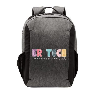 Er Tech Emergency Room Technician Emergency Room Tech Er Tec Vector Backpack