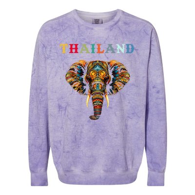 Elephant Thailand Colorblast Crewneck Sweatshirt