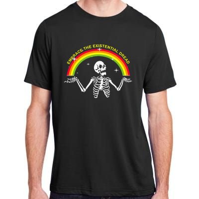 Embrace The Existential Dread Apparel Adult ChromaSoft Performance T-Shirt