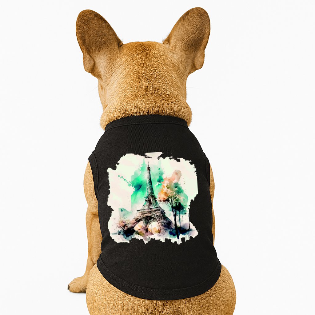 Eiffel Tower Doggie Tank