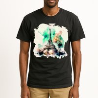Eiffel Tower Tall T-Shirt