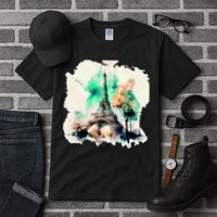 Eiffel Tower Tall T-Shirt