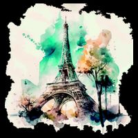Eiffel Tower Impact Tech Backpack