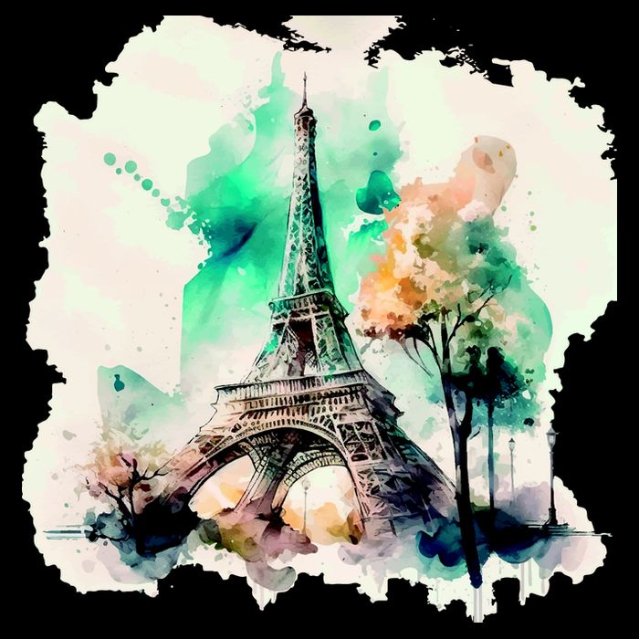 Eiffel Tower Impact Tech Backpack