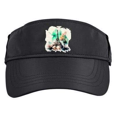 Eiffel Tower Adult Drive Performance Visor