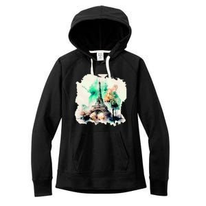 Eiffel Tower Women's Fleece Hoodie