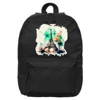Eiffel Tower 16 in Basic Backpack