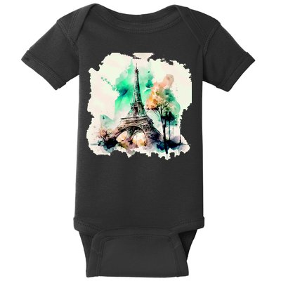 Eiffel Tower Baby Bodysuit