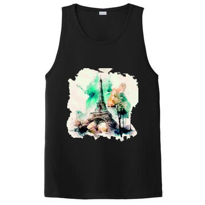 Eiffel Tower PosiCharge Competitor Tank