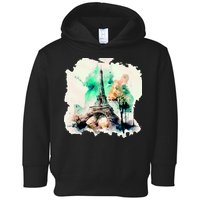 Eiffel Tower Toddler Hoodie