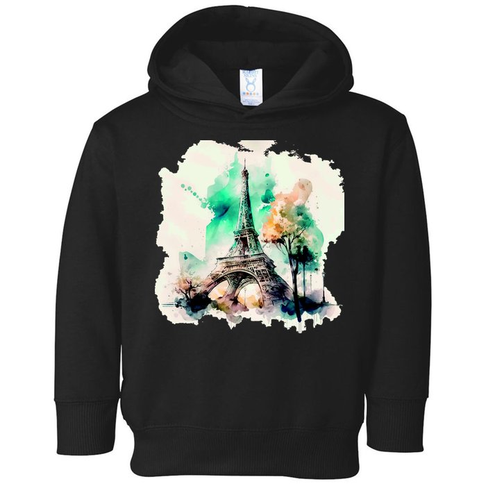 Eiffel Tower Toddler Hoodie