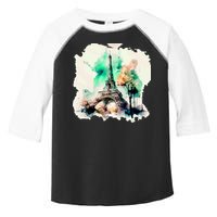 Eiffel Tower Toddler Fine Jersey T-Shirt