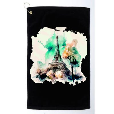 Eiffel Tower Golf Towel