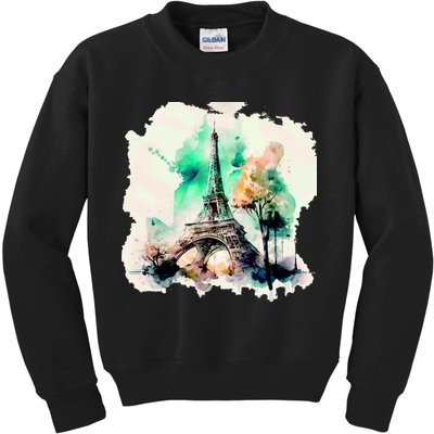 Eiffel Tower Kids Sweatshirt