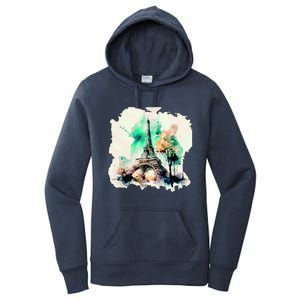 Eiffel Tower Women's Pullover Hoodie